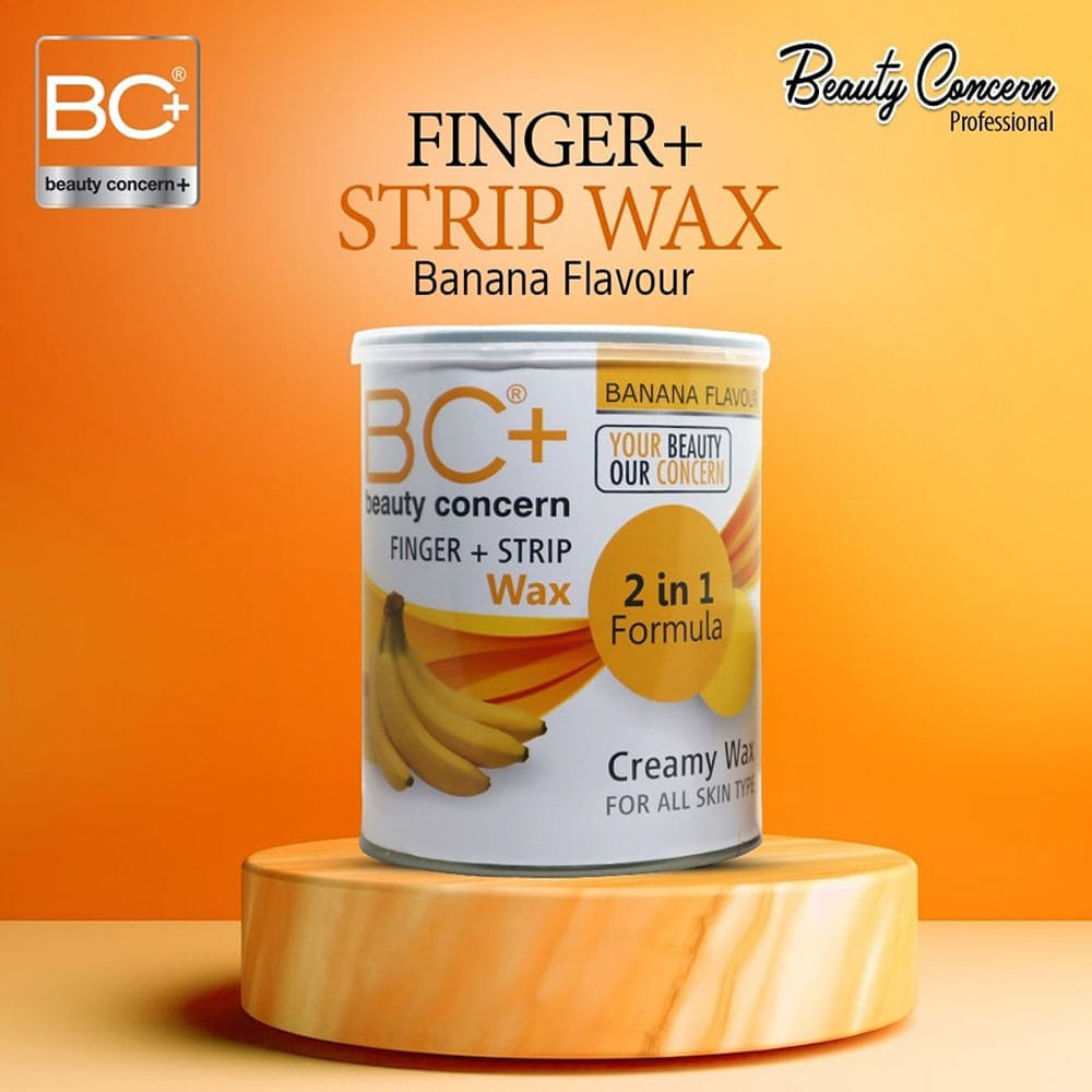 BC+ Beauty Concern Finger+ Strip Wax Banana Extract (500gm)